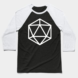 D20 Dice Dungeons and Dragons Shirt Baseball T-Shirt